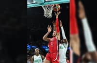 A’JA Wilson catches fire, erupting for 20 points and 11 rebounds to power the United States to an 88-74 win over Nigeria in the quarterfinals of the women’s basketball event of the Paris Olympics.