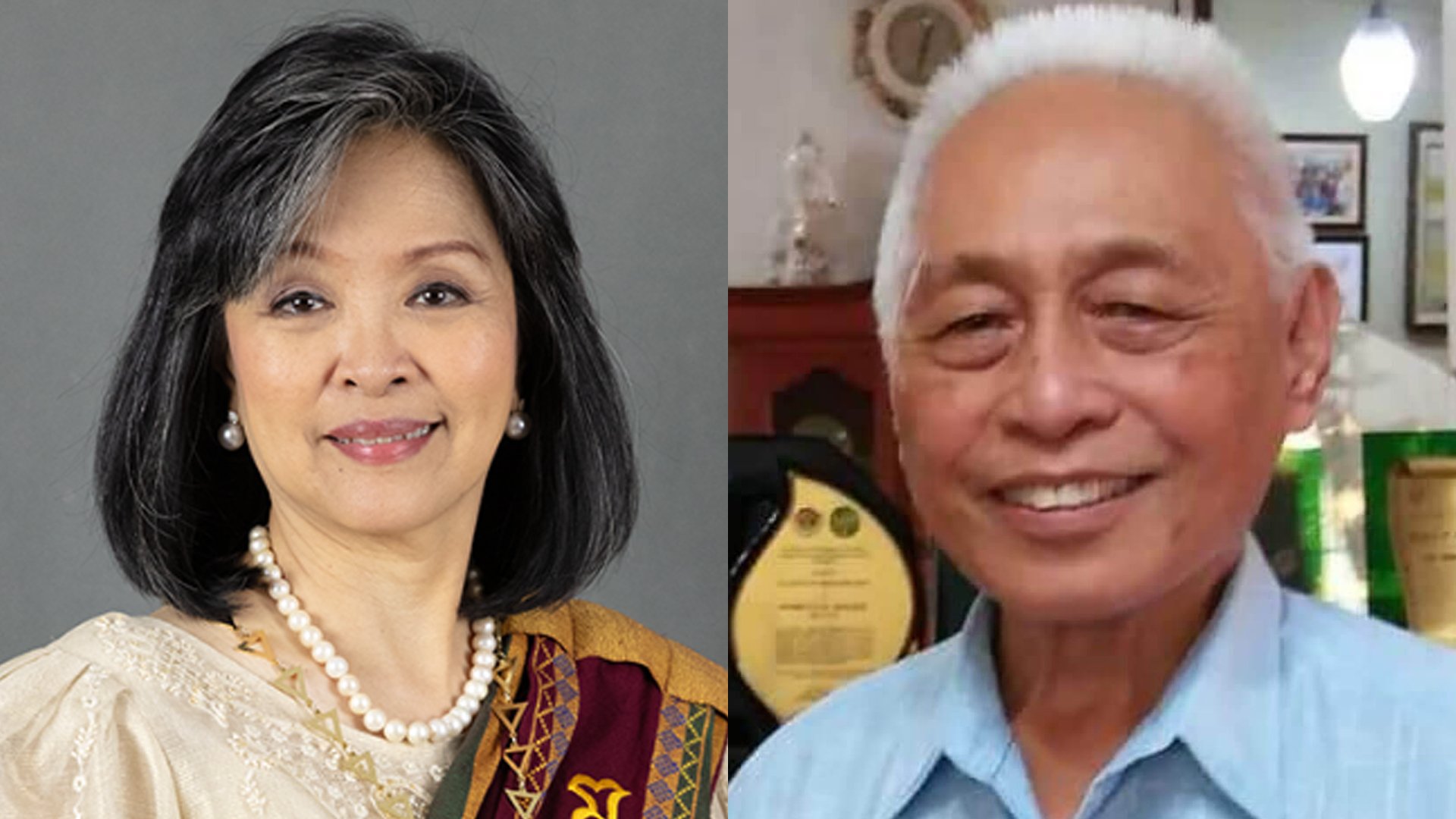 Dr. Carmencita David Padilla and Dr. Romulo Gelbolingo Davide, PhD as national scientists