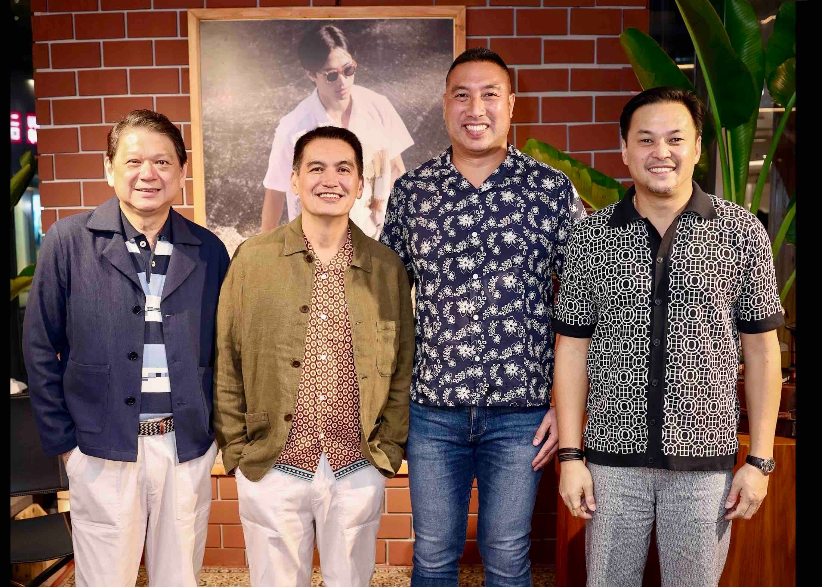 Rikki Dee, Rep. Franz Pumaren, Mayor Francis Zamora and Rep. Mikee Romero.