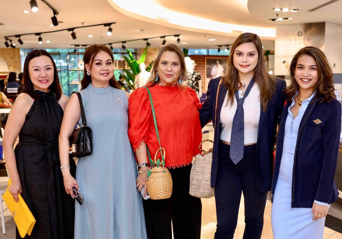 Beng Dee, Lynette de Guzman, Junie Peña, Ines Tambunting and Isabella Fernandez.