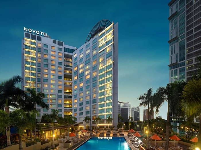 CUBAO-BASED hotel Novotel Manila Araneta City.