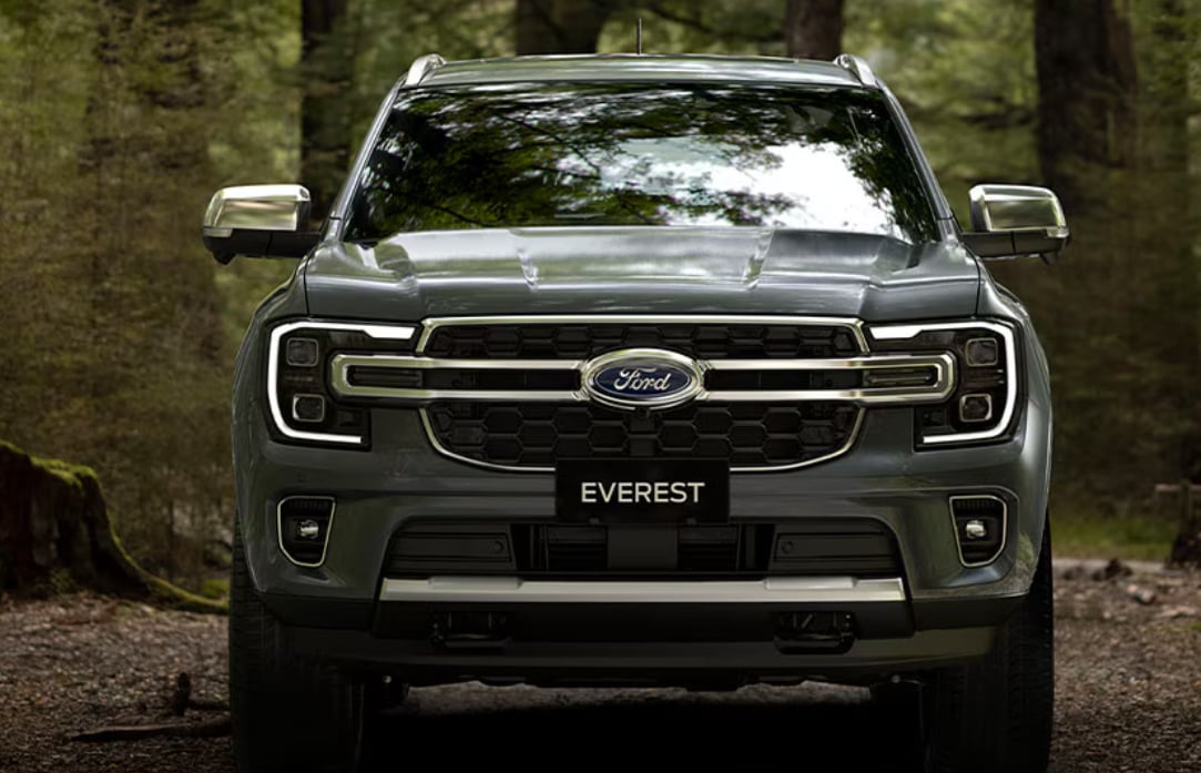 WITH new design, the Everest is a head-turner on and off the road.