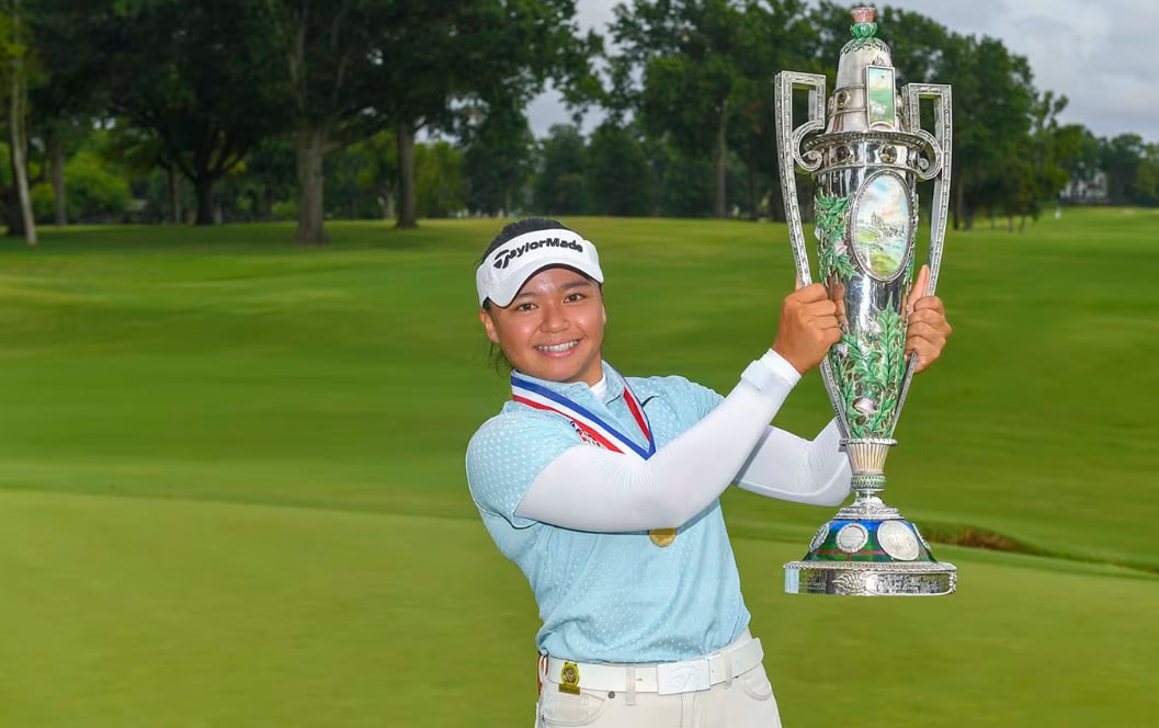 RIANNE Malixi is now in the conversation about the next best thing in golf, and she has the US Women’s Amateur trophy to show for it.