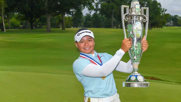RIANNE Malixi is now in the conversation about the next best thing in golf, and she has the US Women’s Amateur trophy to show for it.