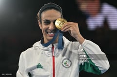 Khelif gets hero’s welcome