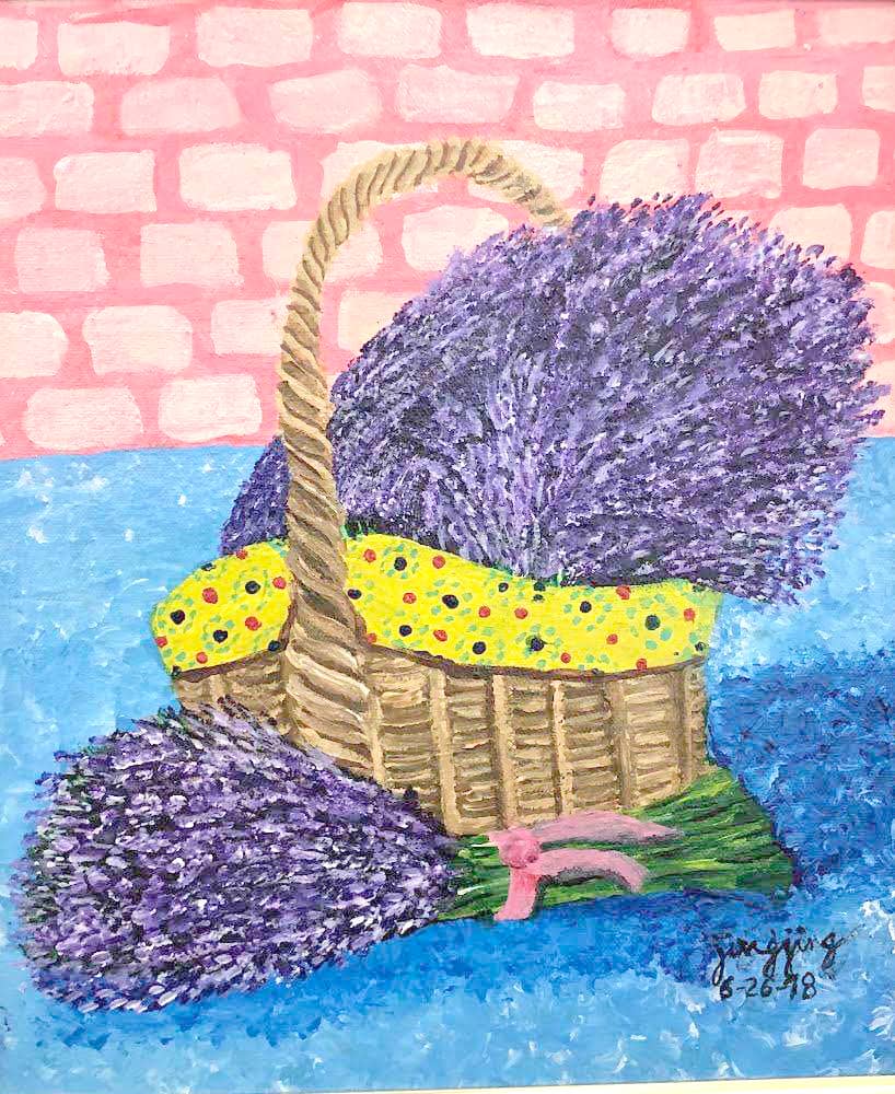 ‘FRANCE Purple Harvest’ by JIngjing Villanueva Romero