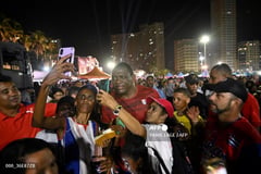 Cubans celebrate return of record Olympic champion Mijain Lopez