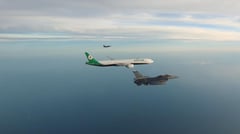 Fighter jets welcome Taiwanese athletes