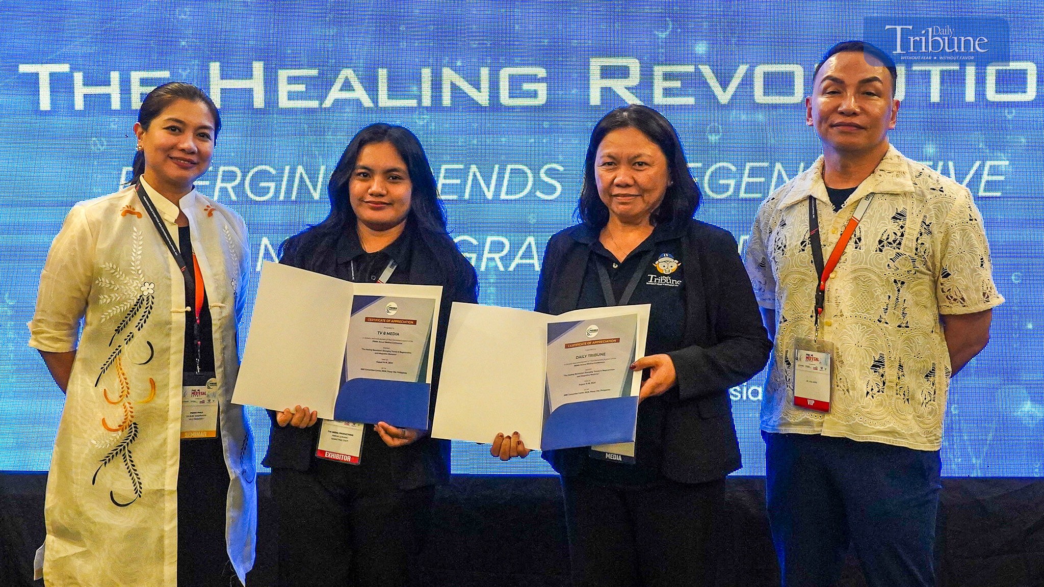 The Daily Tribune appreciated at the The Healing Revolution con