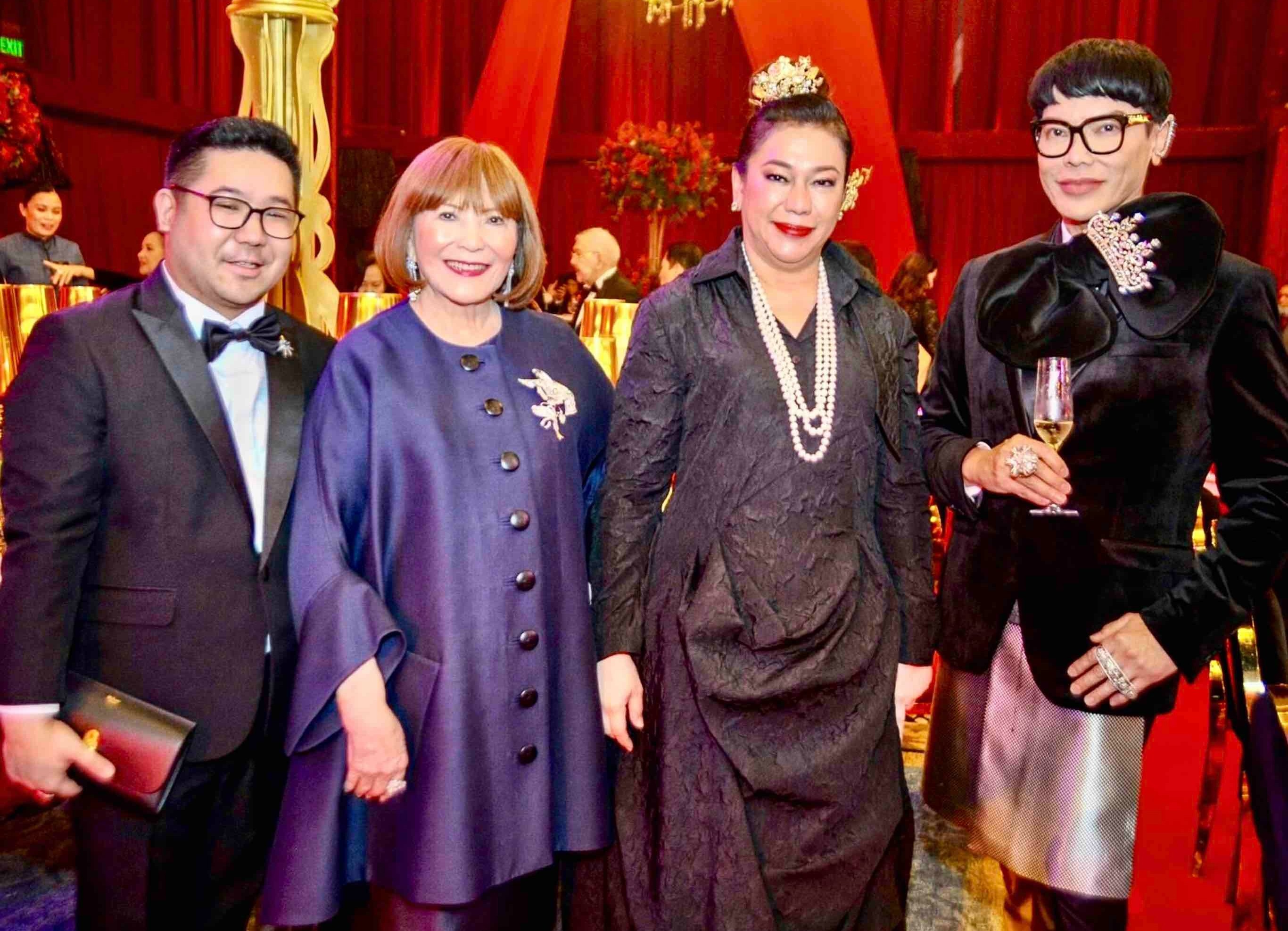Carlo Rojas, Consul Amelia Ablaza, Czarina Syquia and Jun Ablaza.