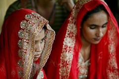 ‘Monsoon brides’: Floods drive Pakistan child marriages