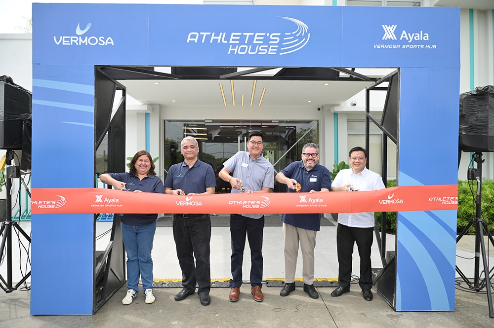 Vermosa inaugurates athlete’s house