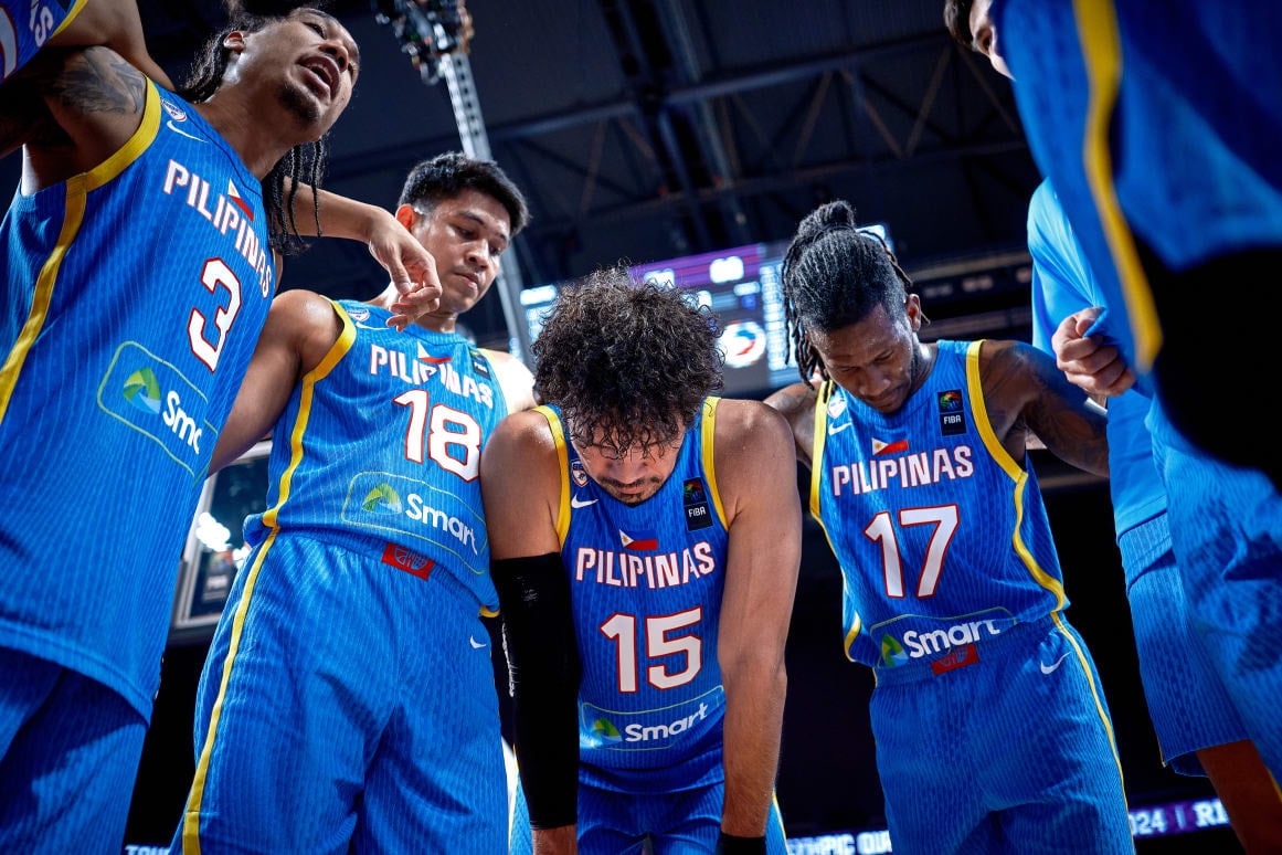 GILAS Pilipinas soars to No. 34 in the world ranking following a strong performance in the FIBA Olympic Qualifying Tournament.