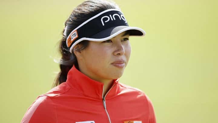 PAULINE del Rosario leads three other Filipinas in the Epson Tour event this weekend.