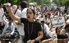Furious Indian doctors mourn the rape and murder of a colleague