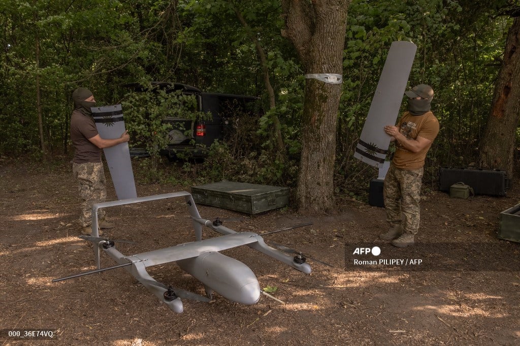 Ukrainian drones spark fuel fire in south Russia