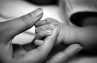 baby and mother