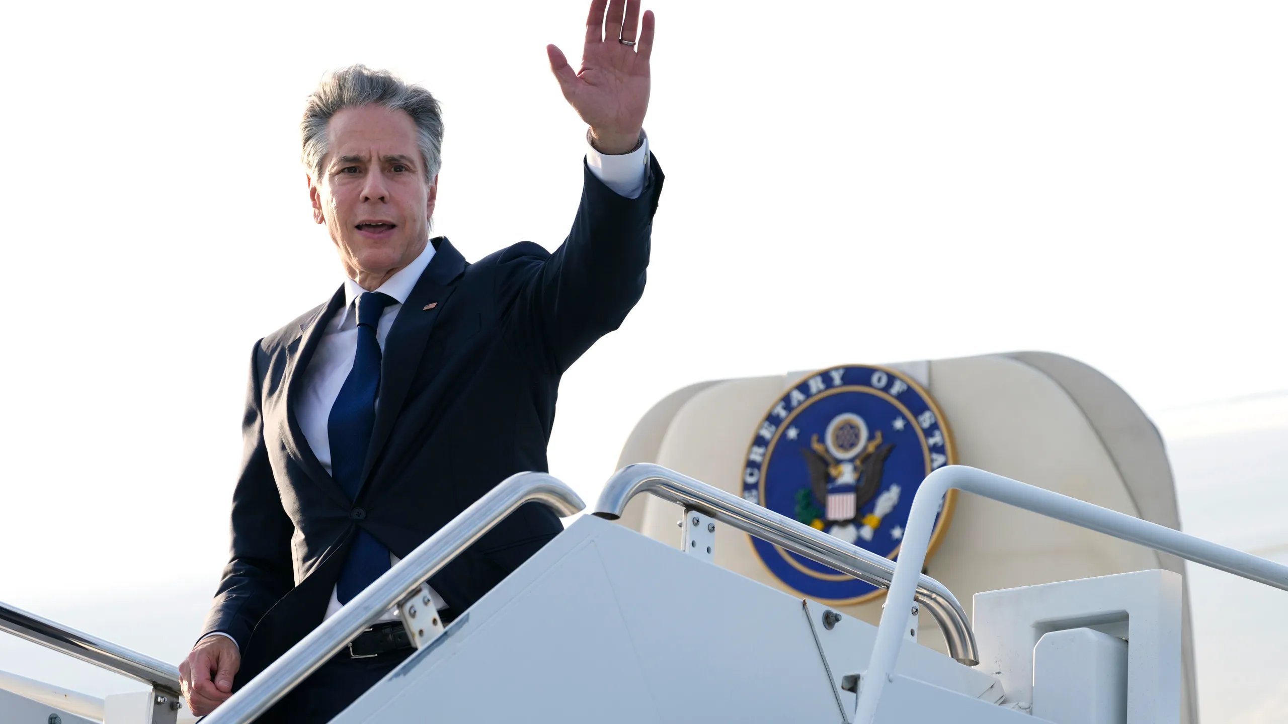 Blinken meets Israeli leaders 
at ‘decisive moment’ for Gaza talks