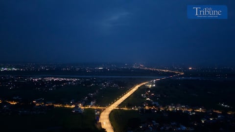 Laoag City experienced a haze