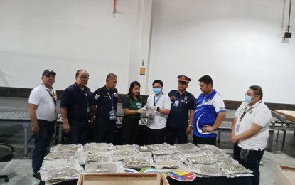 P16.1-M marijuana kush seized from sofa shipment
