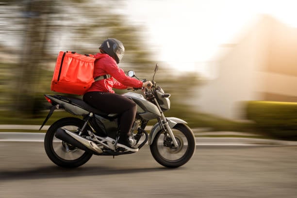Hungry delivery rider loses motorbike, deliveries 
