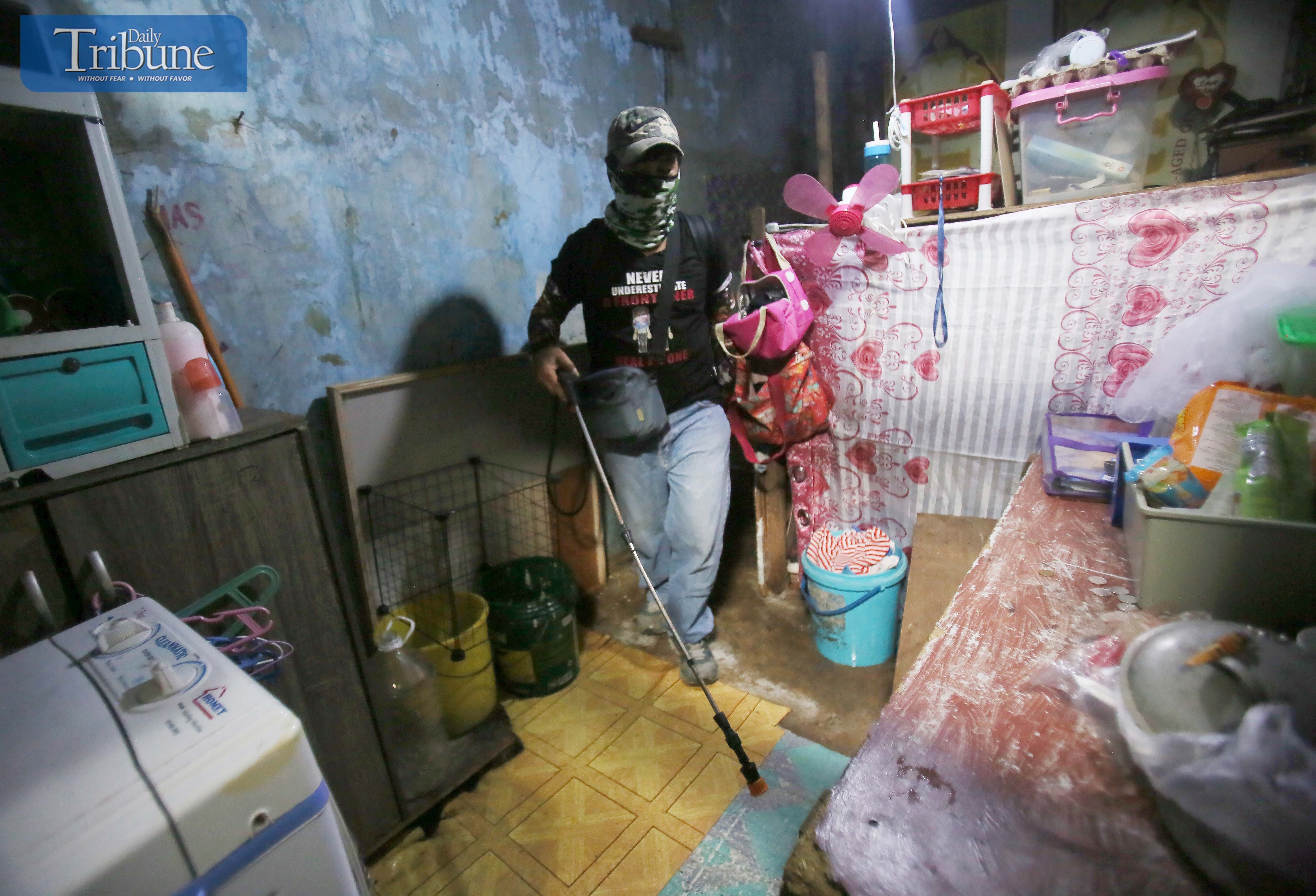 Dengue cases slightly jump