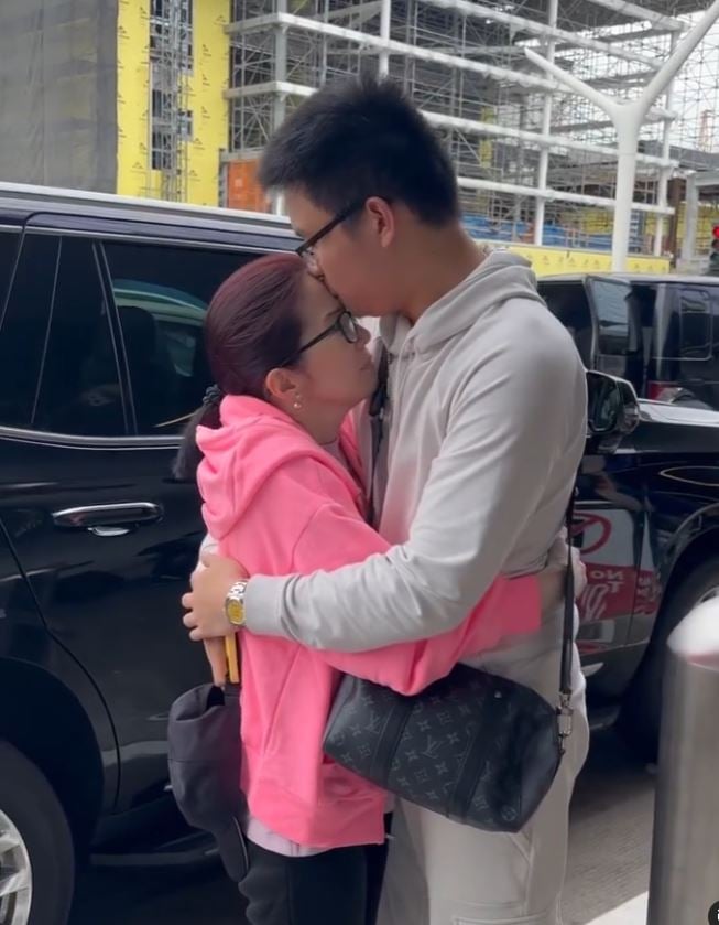 BIMBY Aquino with his mother Kris Aquino.