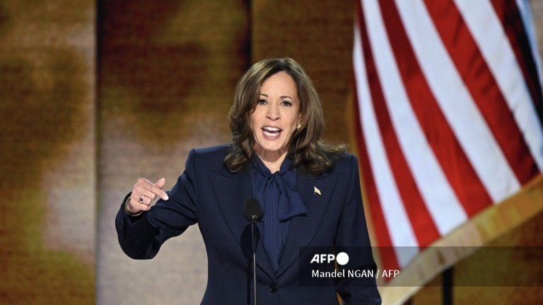 Harris vows 'new way forward' for America as she accepts nomination