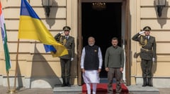 Indian PM Modi visits Ukraine 