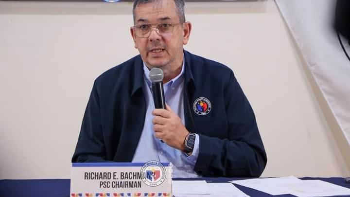 Philippine Sports Commission chairman Richard ‘Dickie’ Bachmann