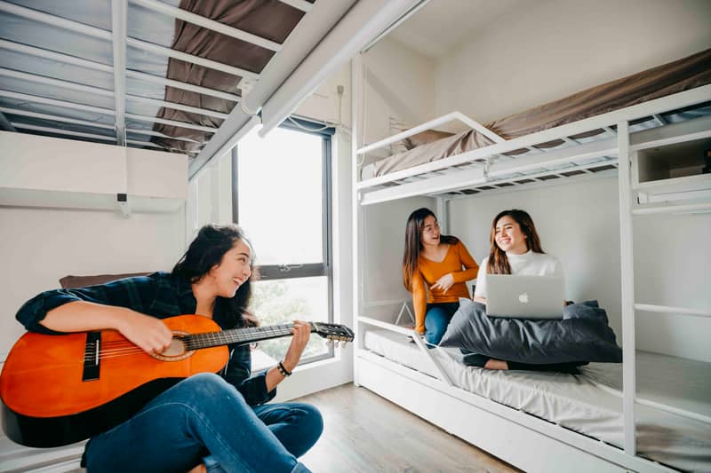 Urban Co-living dorm nurtures emerging 'Townees'