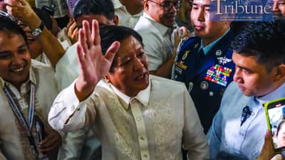 (FILE PHOTO) President Ferdinand R. Marcos Jr. leads the Local Government Summit 2024 at PICC Forum, Pasay City on 23 August, 2024. In his speech, the president emphasized the importance of empowering local government units (LGUs) to enhance their service to the public, particularly through digitalization and smart solutions. He urged local leaders to adopt innovative technologies to streamline processes and address challenges such as waste management and public health issues. Marcos highlighted ongoing national efforts, like the promotion of the eLGU system, to support LGUs in becoming more efficient. He also discussed recent executive orders aimed at improving local governance and the devolution of functions. Finally, he called on local officials to collaborate closely with the national government to achieve the shared goal of building a prosperous "Bagong Pilipinas."