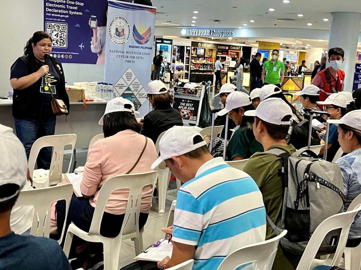Repatriated Israel OFWs home safe