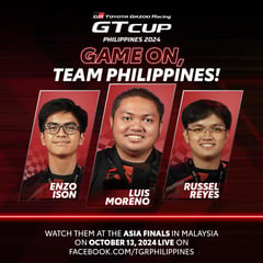 START YOUR ENGINES: Team Philippines to TGR GT Cup Asia Finals complete