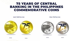 BSP presents Marcos with commemorative coins in celebration of 75th anniversary