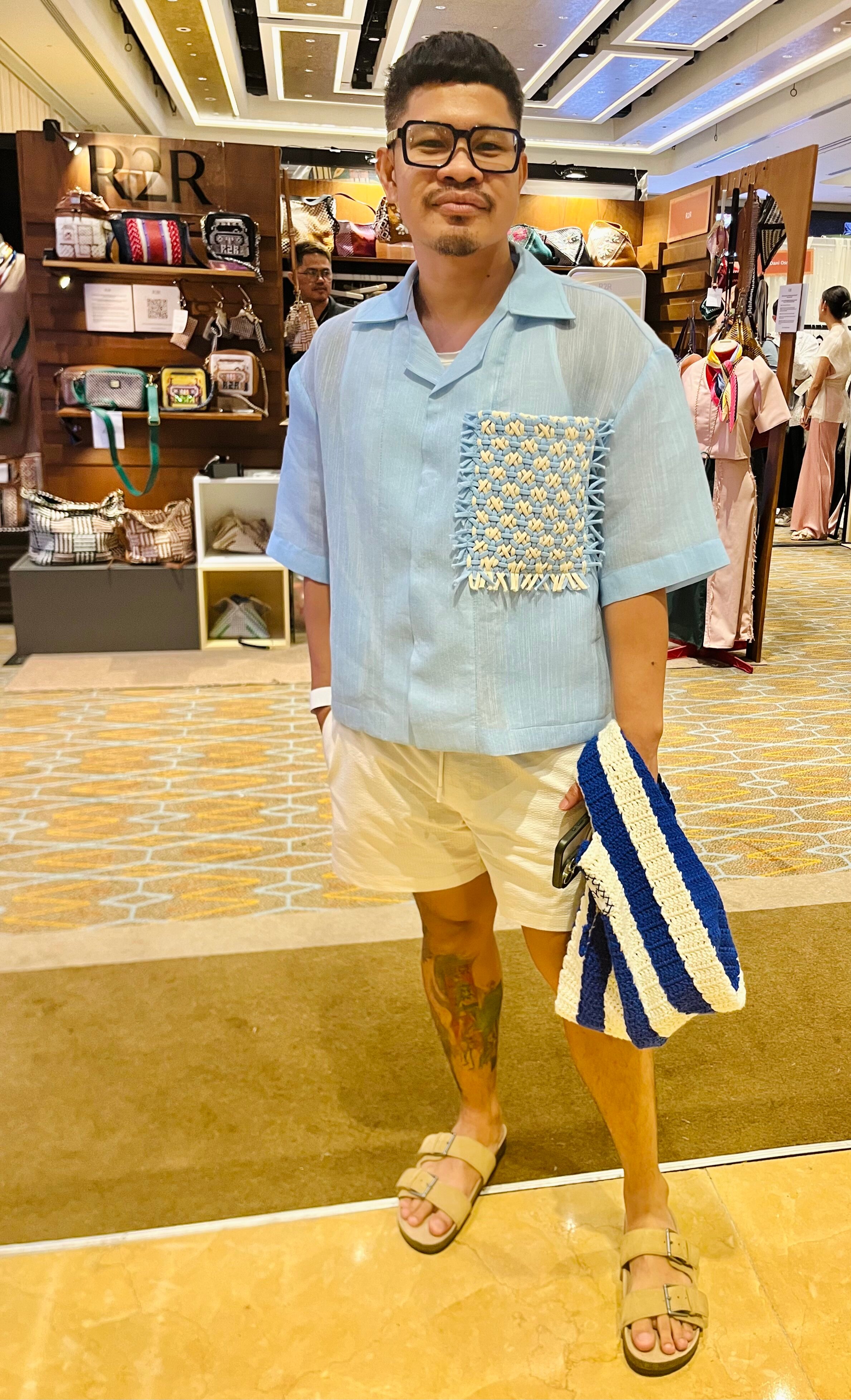 Designer Jaggy Glarino.