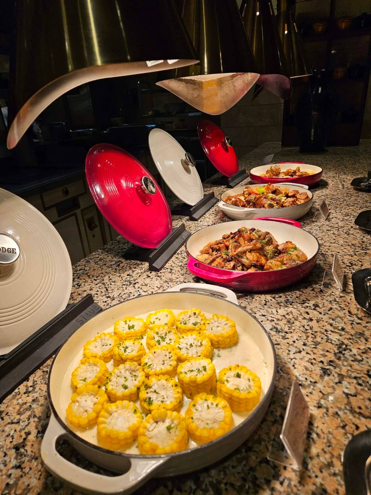 GUESTS can enjoy diverse options from each cuisine.