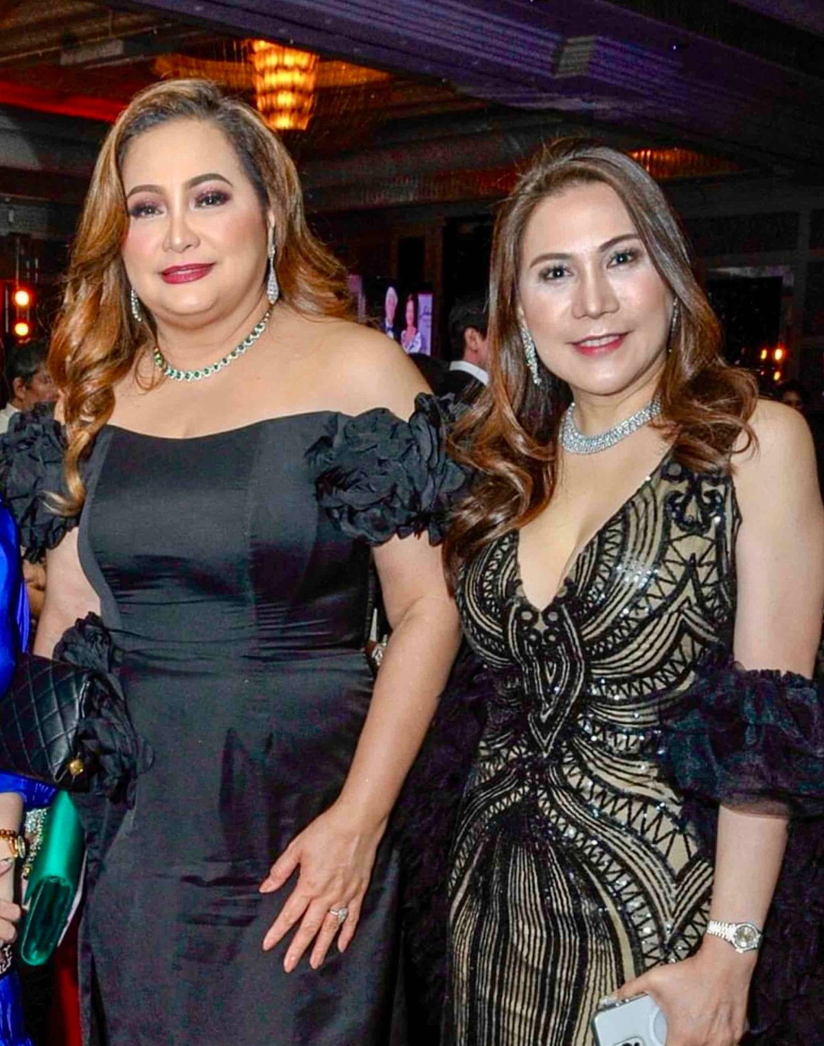 Dana Silverio and Evelyn Young.