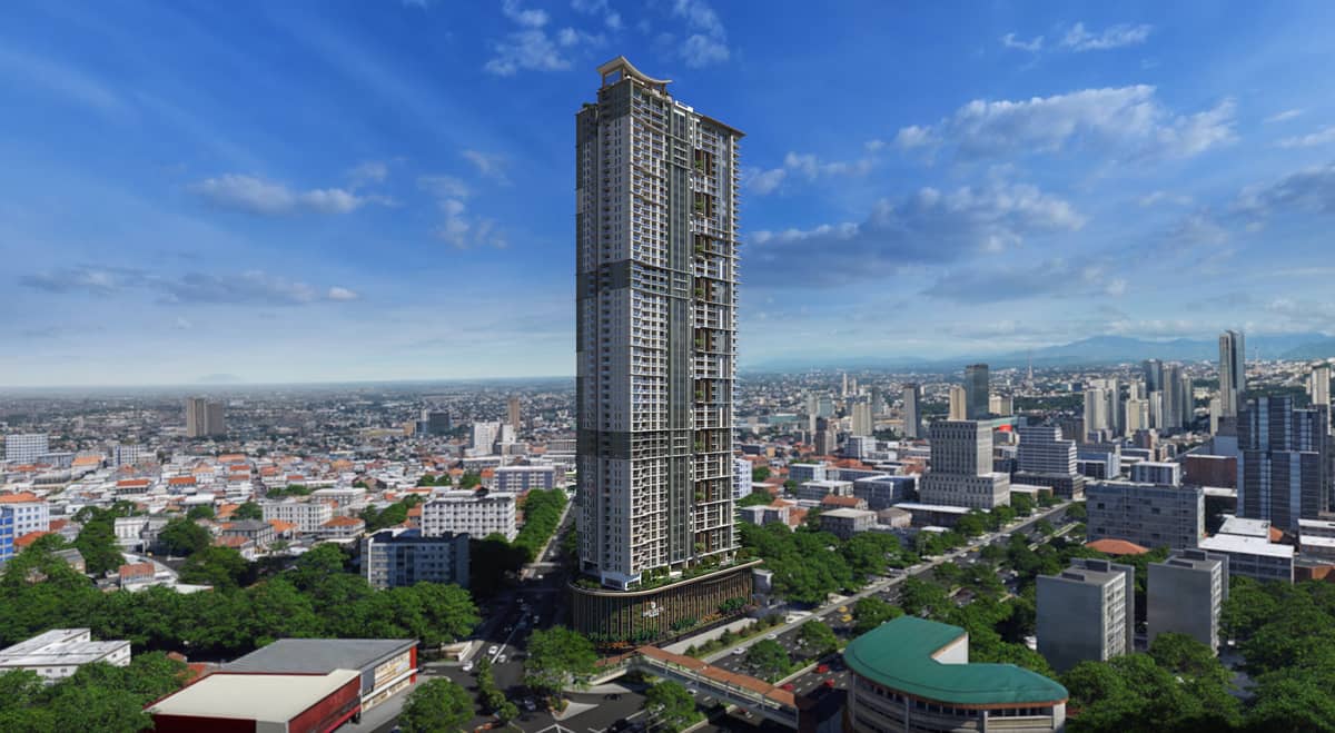 The 57-story residential tower reimagines city living with its bold architecture.