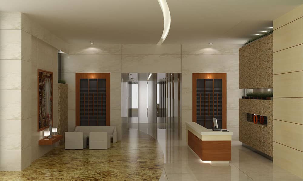 MONTECARLo Tower lobby.