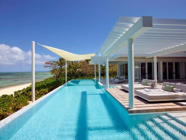 PRIVATE infinity pool.