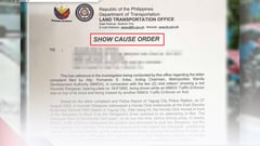 LTO suspends viral car driver’s license