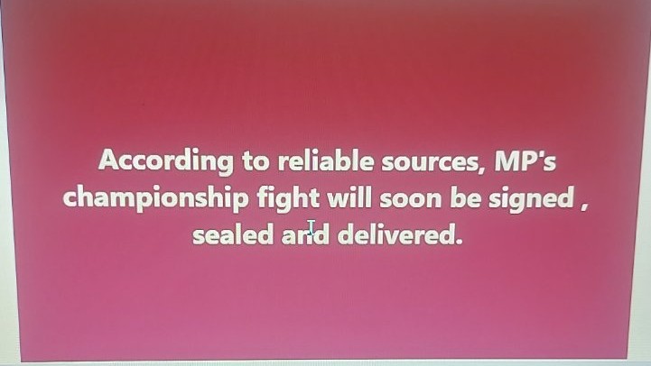 Pacquiao to fight for championship in November 2024