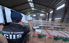 P5.5-B illicit cigars, fake products seized