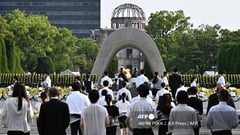 Hiroshima remembers A-bomb victims as 'global tragedies' unfold