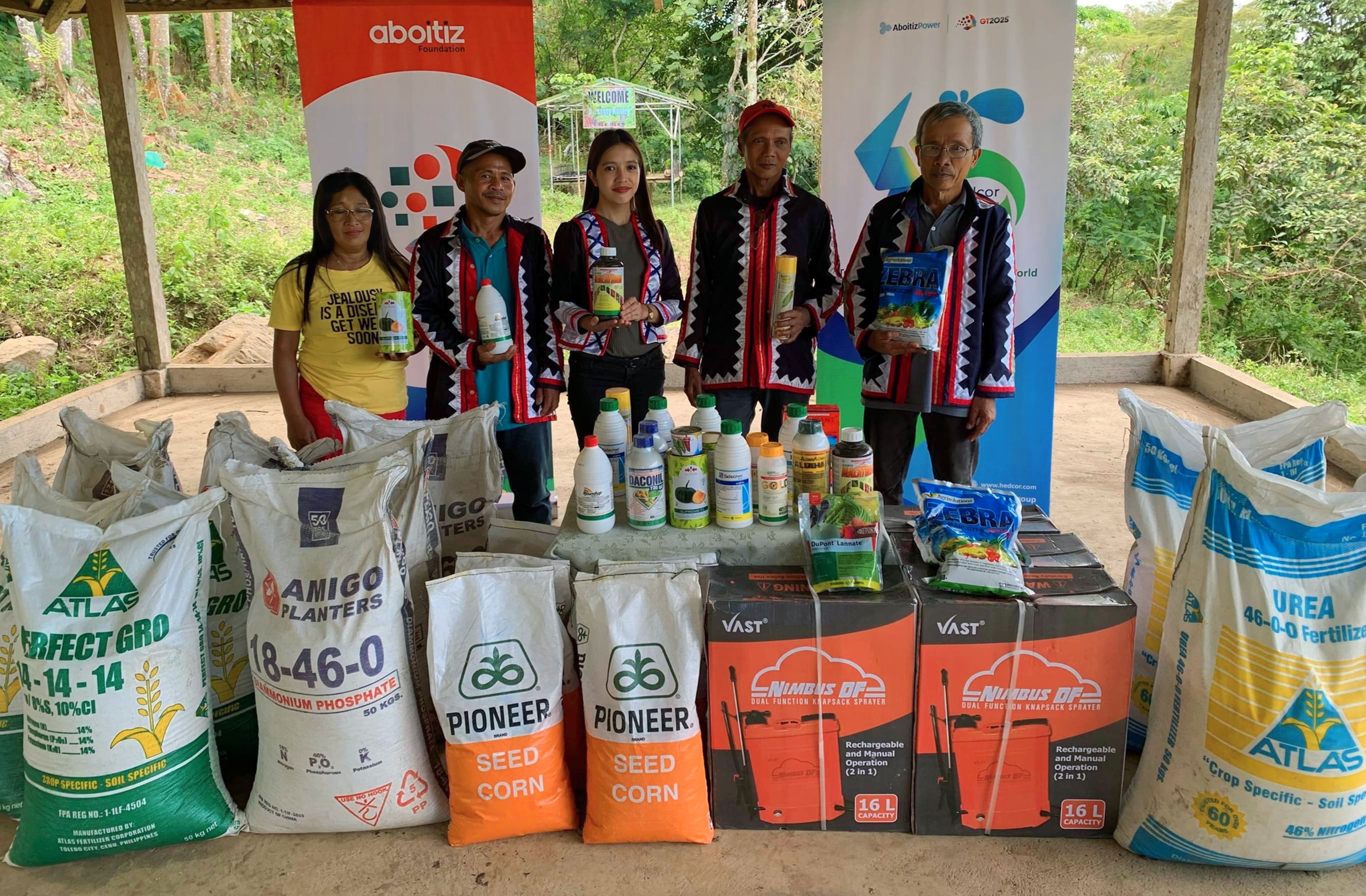 Hedcor, Aboitiz Foundation help DavSur IPs 

