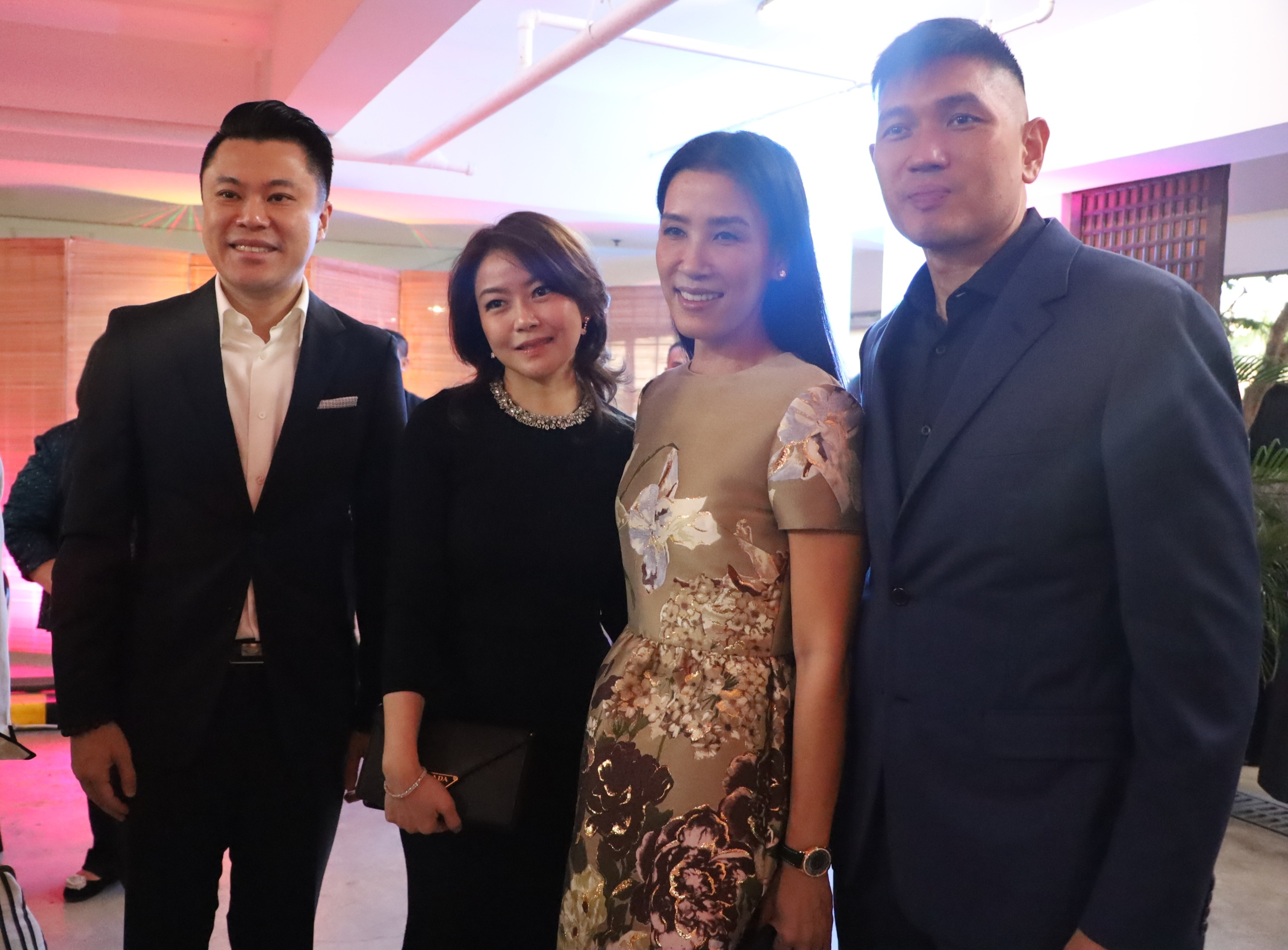 Kevin and Michelle Tan, Kathy and Michael Huang.
