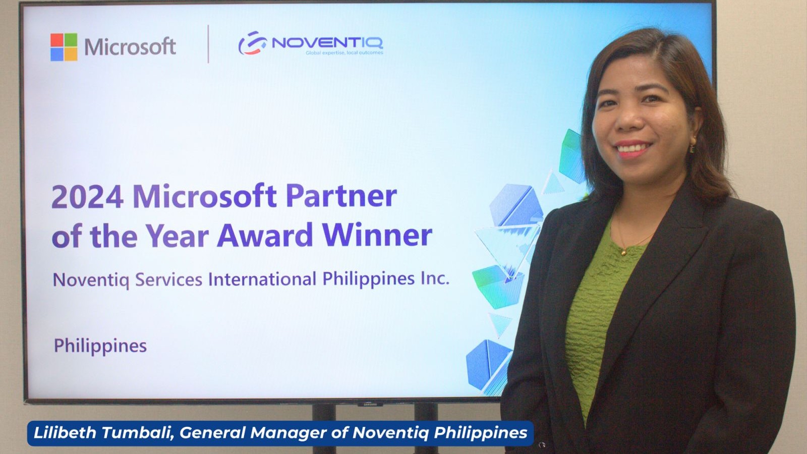 Noventiq Philippines recognized as winner of 2024 Microsoft Country Partner of the Year