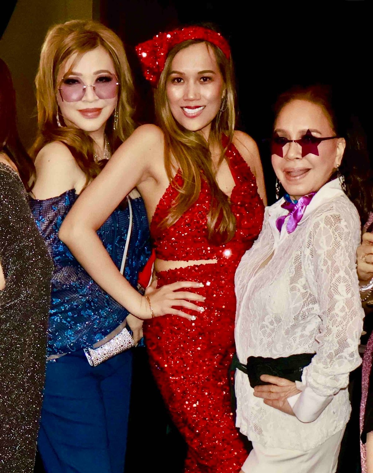 Ruby Chua, Irene Montemayor and Len Olbes.
