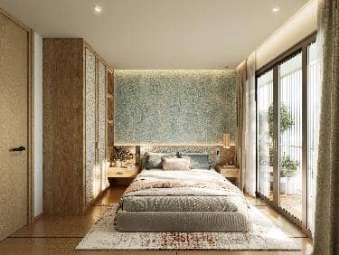 ONE-BEDROOM residence.